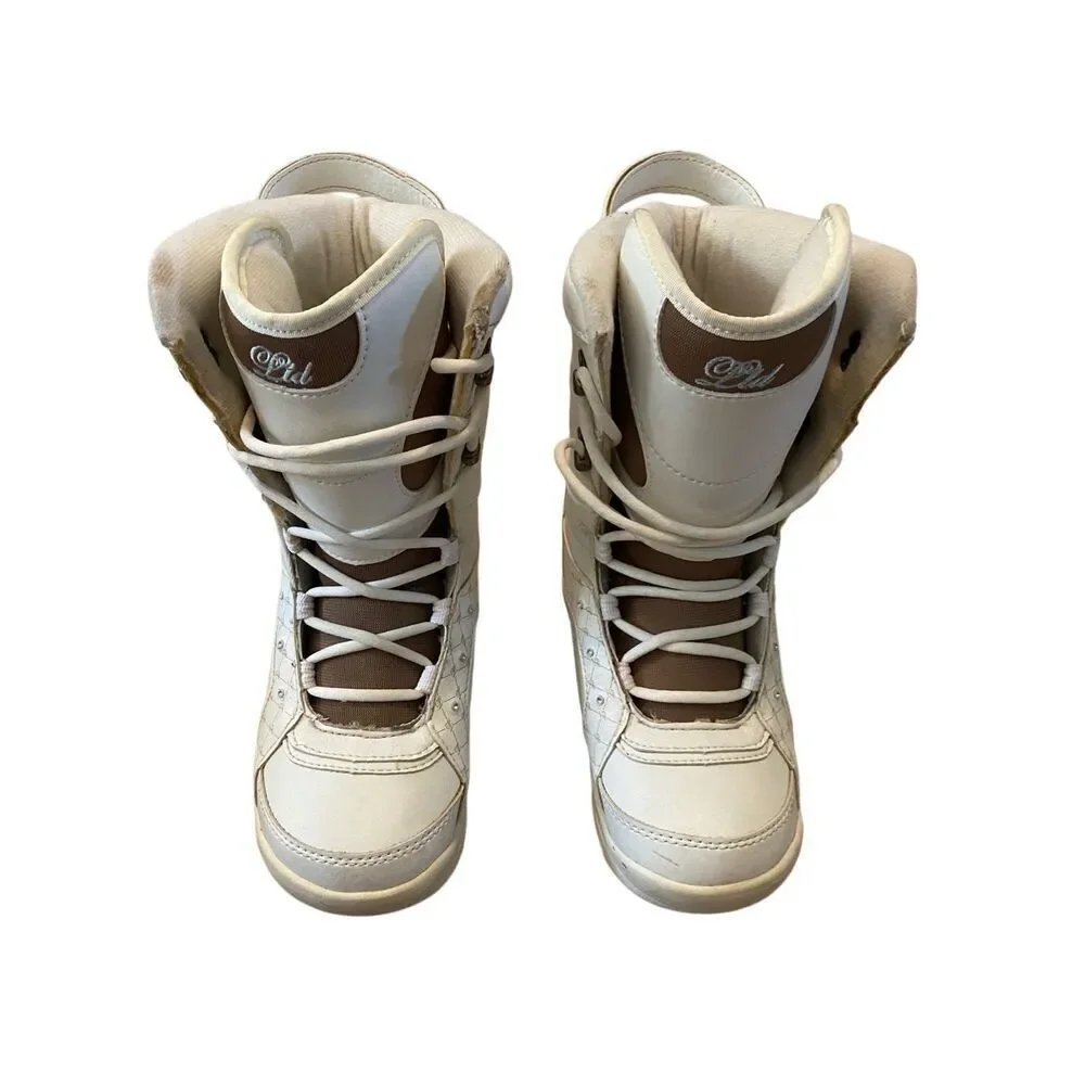 Ltd Snow Rhinestone Embellished Snowboarding Boots Youth 5 Winter Girls